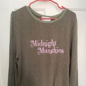 Authentic Wildfox “Midnight Munchies” size small sweater 🍬